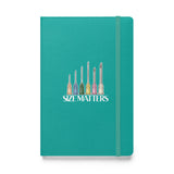 Size Matters, Hardcover-bound notebook-I love Veterinary