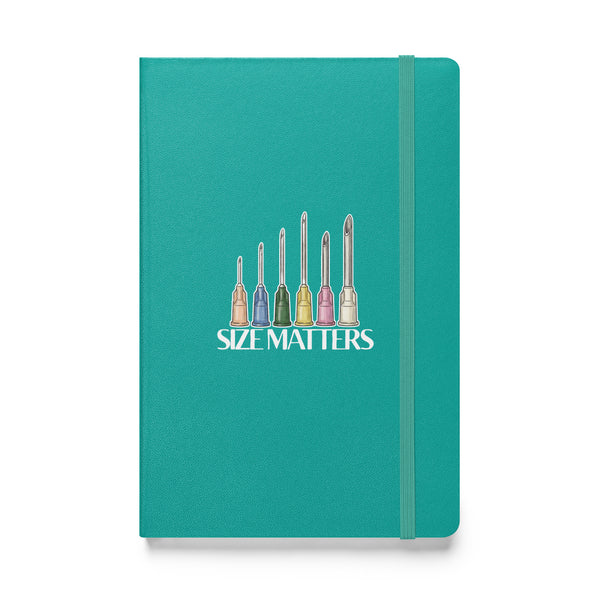 Size Matters, Hardcover-bound notebook-I love Veterinary