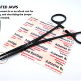 Set of 3 Bandage Scissor, Hemostat, and Suture Scissor Black Color-Veterinary Instruments-I love Veterinary