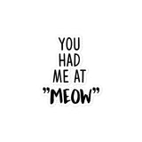 You Had Me At Meow Bubble-free stickers-Kiss-Cut Stickers-I love Veterinary
