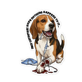 Nice catheter! Bubble-free stickers-I love Veterinary