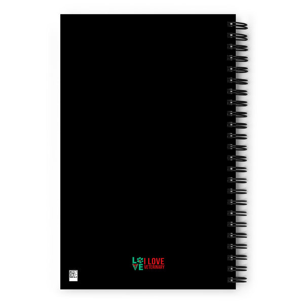 Stop sending your husband to the vet Spiral notebook-I love Veterinary