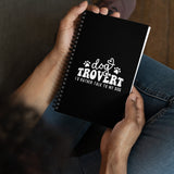 I'd rather talk to my Dog Spiral notebook-Spiral Notebook-I love Veterinary