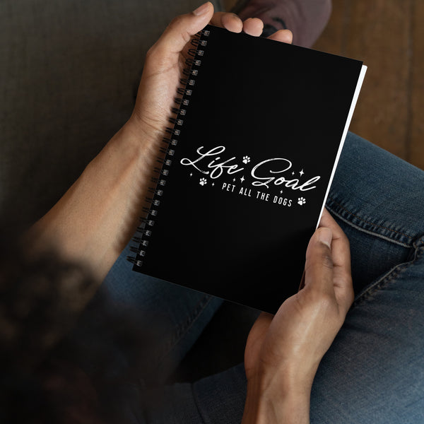 Pet All The Dogs Spiral notebook-Spiral Notebook-I love Veterinary