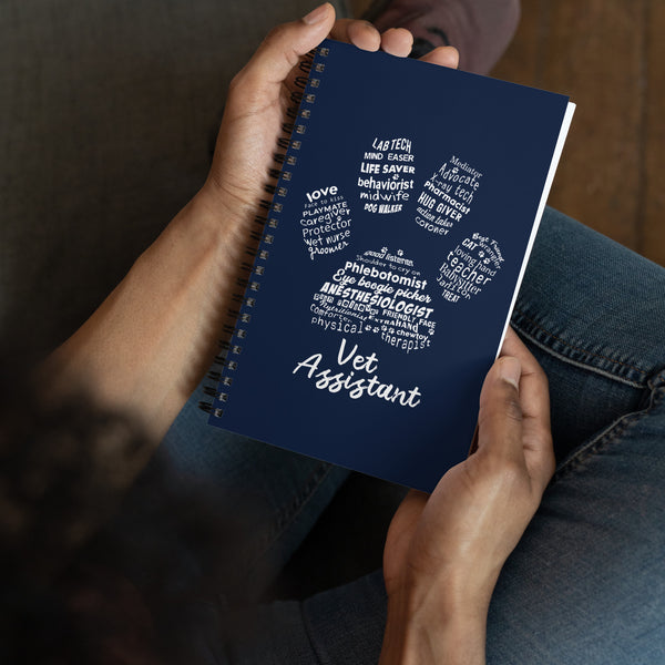 Vet Assistant Spiral notebook-Spiral Notebook-I love Veterinary