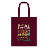 Veterinarian - Real doctors treat more than one species Cotton Tote Bag-Tote Bag | Q-Tees Q800-I love Veterinary