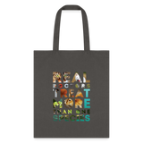 Veterinarian - Real doctors treat more than one species Cotton Tote Bag-Tote Bag | Q-Tees Q800-I love Veterinary