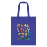 Veterinarian - Real doctors treat more than one species Cotton Tote Bag-Tote Bag | Q-Tees Q800-I love Veterinary