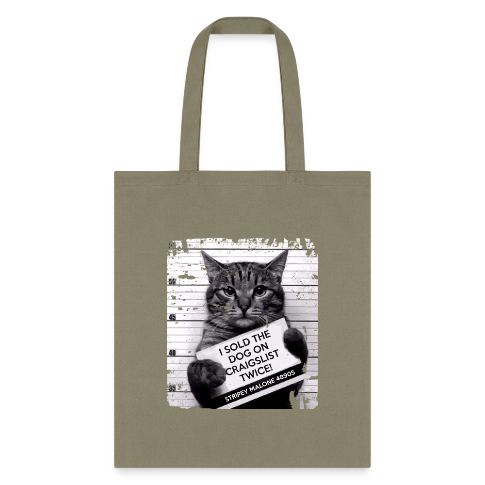 I Sold The Dog On Craigslist Twice! Tote Bag-Tote Bag | Q-Tees Q800-I love Veterinary