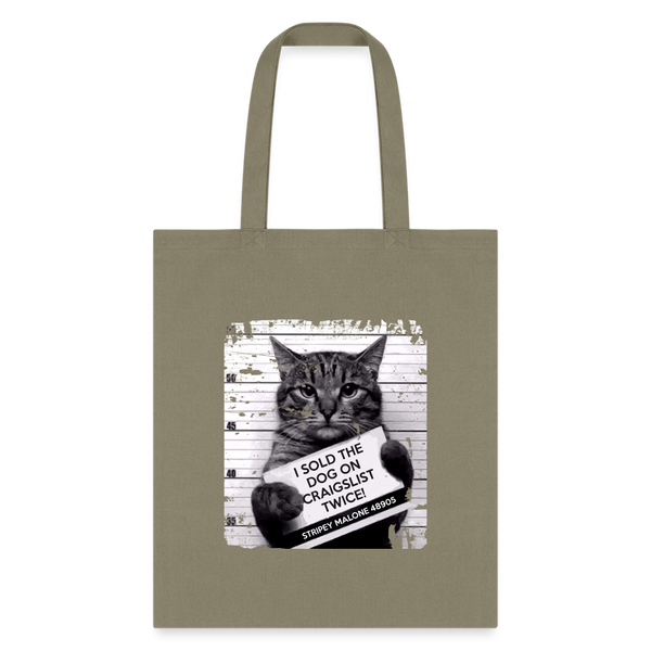 I Sold The Dog On Craigslist Twice! Tote Bag-Tote Bag | Q-Tees Q800-I love Veterinary