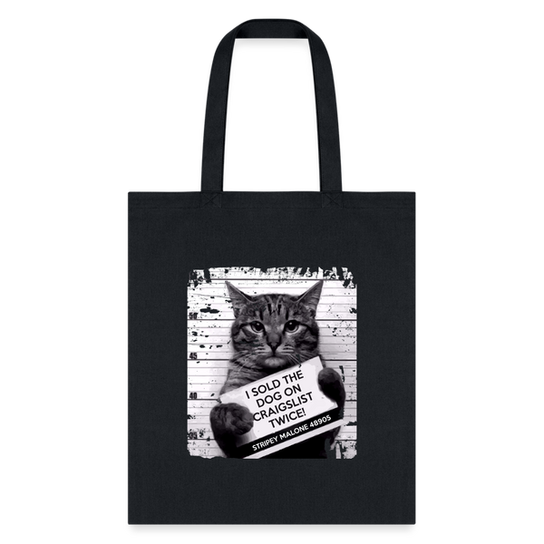 I Sold The Dog On Craigslist Twice! Tote Bag-Tote Bag | Q-Tees Q800-I love Veterinary