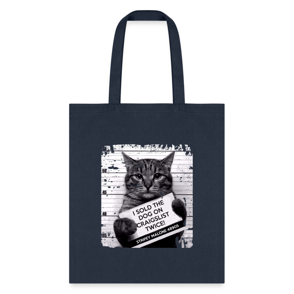 I Sold The Dog On Craigslist Twice! Tote Bag-Tote Bag | Q-Tees Q800-I love Veterinary