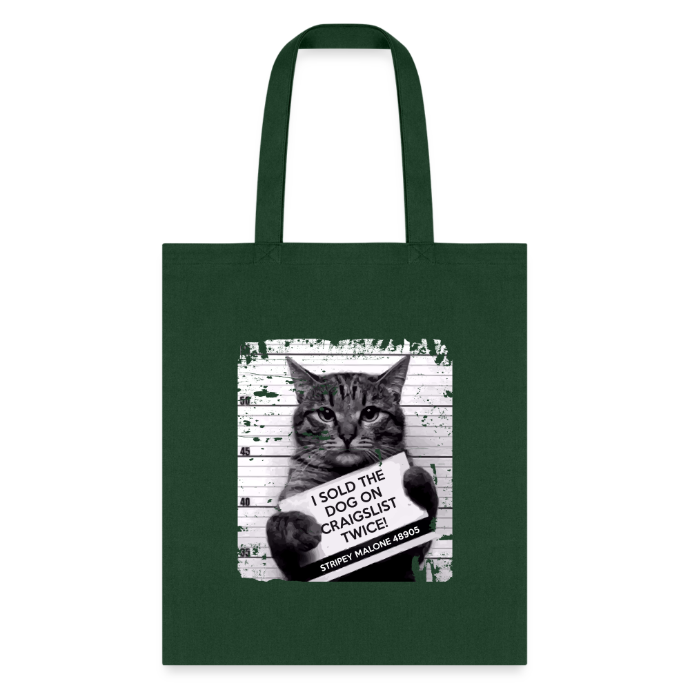 I Sold The Dog On Craigslist Twice! Tote Bag-Tote Bag | Q-Tees Q800-I love Veterinary