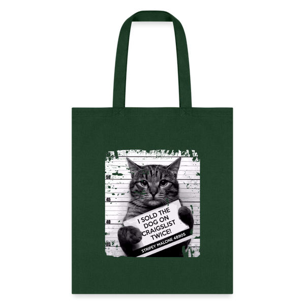 I Sold The Dog On Craigslist Twice! Tote Bag-Tote Bag | Q-Tees Q800-I love Veterinary