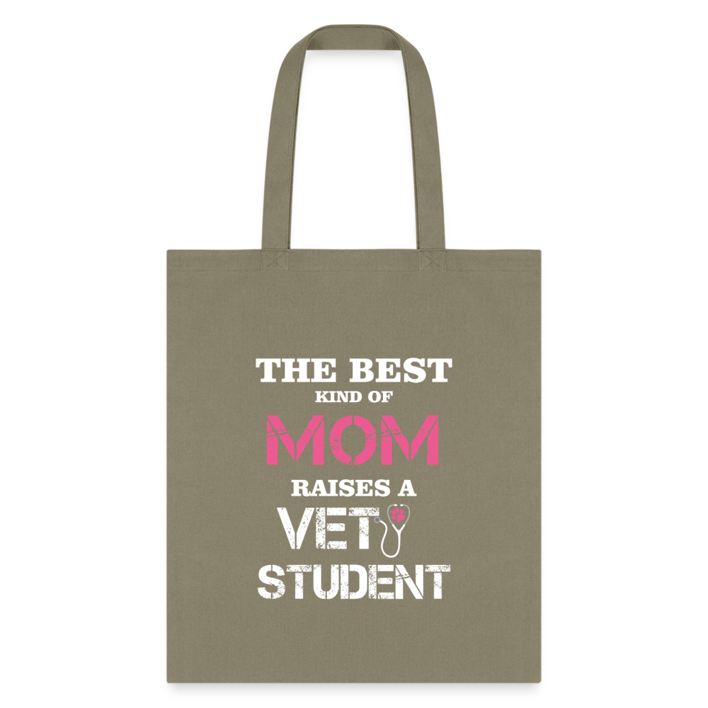 The best kind of Mom raises a Vet Student Tote Bag-Tote Bag | Q-Tees Q800-I love Veterinary