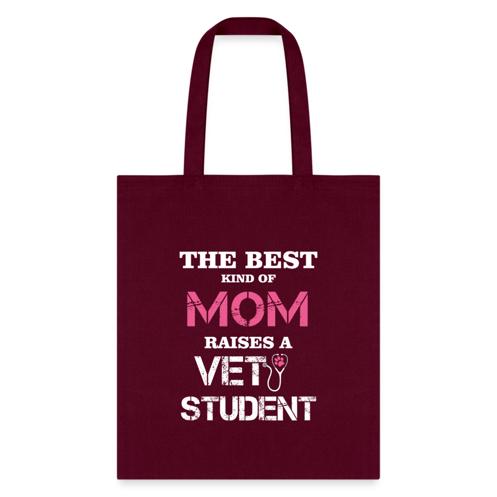 The best kind of Mom raises a Vet Student Tote Bag-Tote Bag | Q-Tees Q800-I love Veterinary