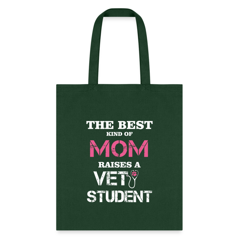 The best kind of Mom raises a Vet Student Tote Bag-Tote Bag | Q-Tees Q800-I love Veterinary