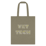 Vet Tech Typography Tote Bag-Tote Bag | Q-Tees Q800-I love Veterinary