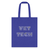 Vet Tech Typography Tote Bag-Tote Bag | Q-Tees Q800-I love Veterinary