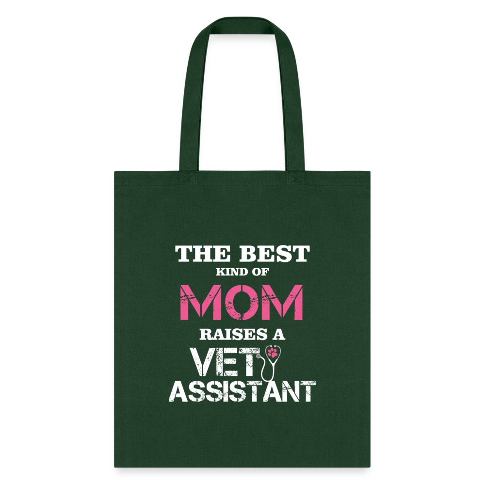 The best kind of Mom raises a Vet Assistant Tote Bag-Tote Bag | Q-Tees Q800-I love Veterinary