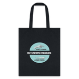 Veterinary Medicine - Small & Big animal Cotton Tote Bag-Tote Bag | Q-Tees Q800-I love Veterinary