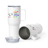 Stop sending your husband to the vet Travel Mug With a Handle-I love Veterinary