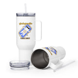Gabapentin vibes only Travel Mug With a Handle-I love Veterinary