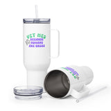 Vet Med because humans are gross Travel Mug With a Handle-I love Veterinary