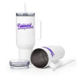 Veterinary Receptionist Travel Mug With a Handle-I love Veterinary