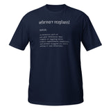 Vet Receptionist Definition Unisex T-Shirt-I love Veterinary