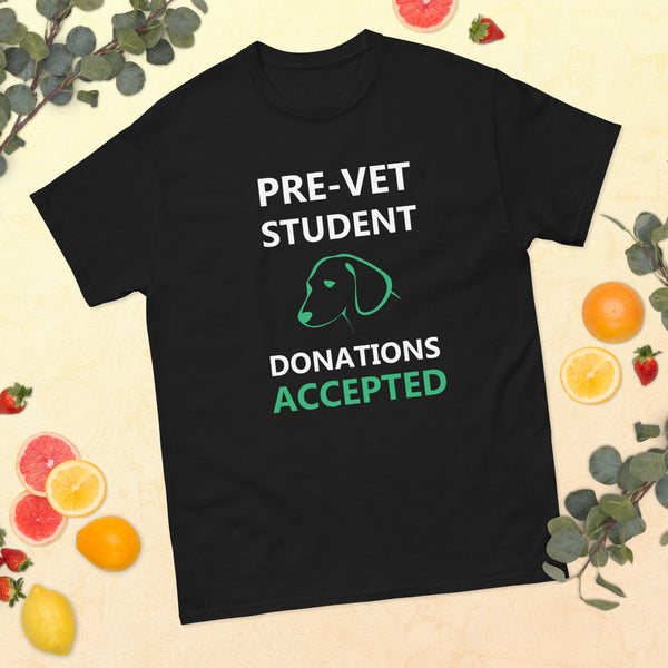 Pre- Vet Student Donation Unisex T-shirt-I love Veterinary