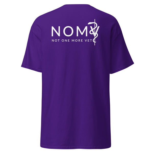 NOMV Dog Heartbeat Unisex T-Shirt-Unisex T-Shirt | Bella + Canvas 3001-I love Veterinary