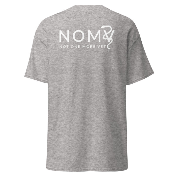 NOMV Dog Heartbeat Unisex T-Shirt-Unisex T-Shirt | Bella + Canvas 3001-I love Veterinary