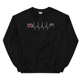 Animal Love Beat Unisex Crewneck Sweatshirt-I love Veterinary