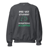 Pre - Vet Student Unisex Crewneck Sweatshirt-I love Veterinary