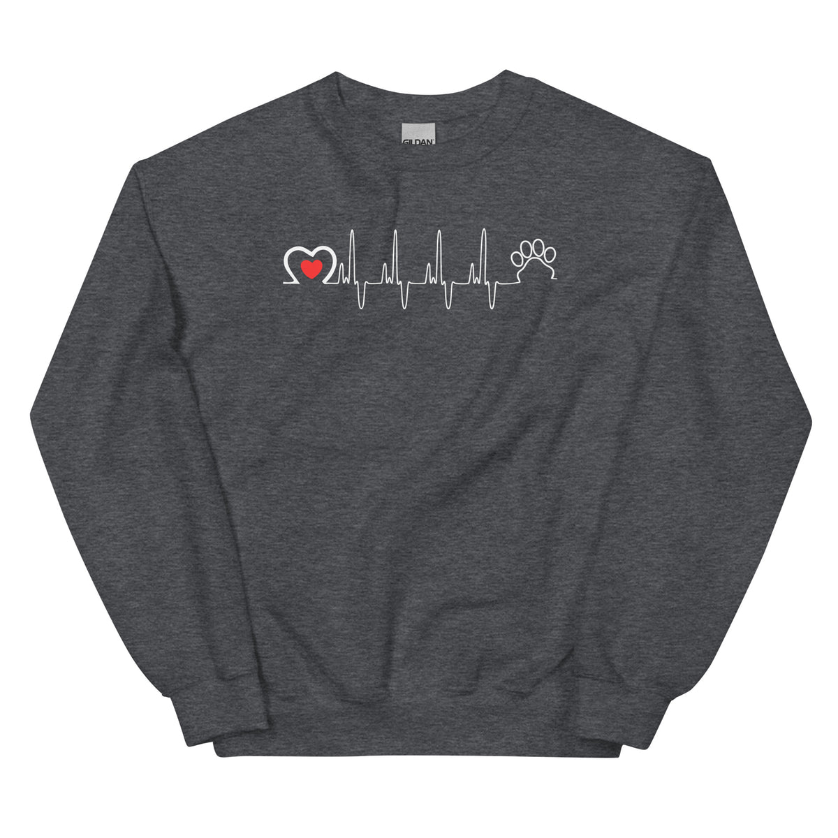 Animal Love Beat Unisex Crewneck Sweatshirt-I love Veterinary