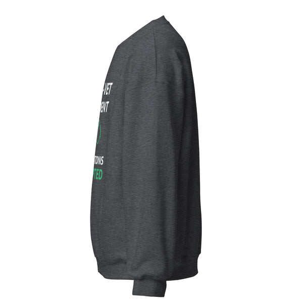 Pre - Vet Student Unisex Crewneck Sweatshirt-I love Veterinary