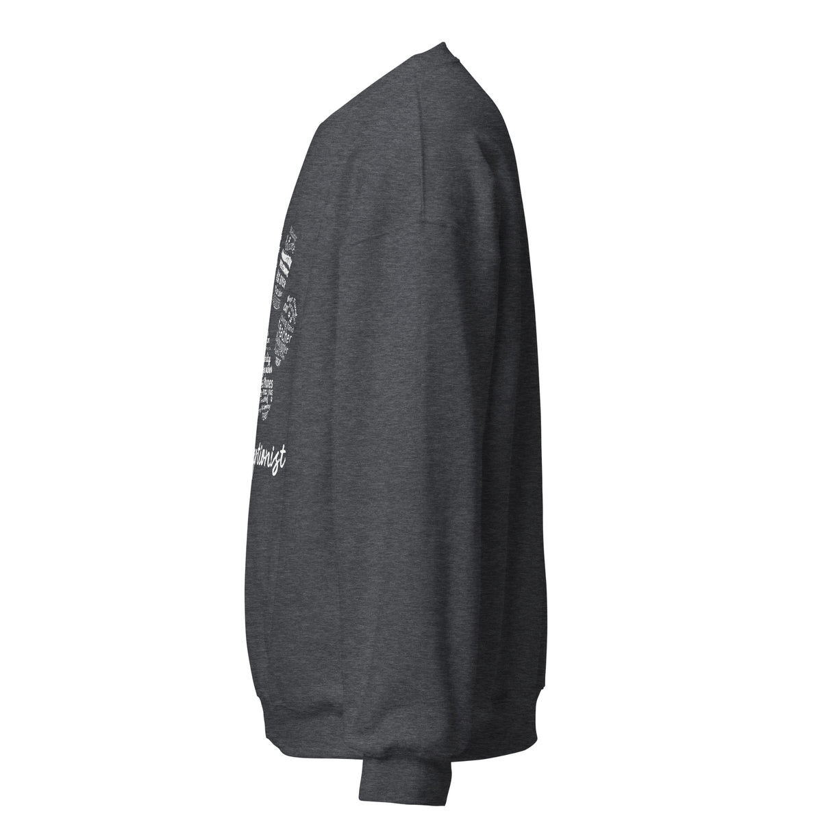 Vet Receptionist Pawprint Unisex Crewneck Sweatshirt-I love Veterinary