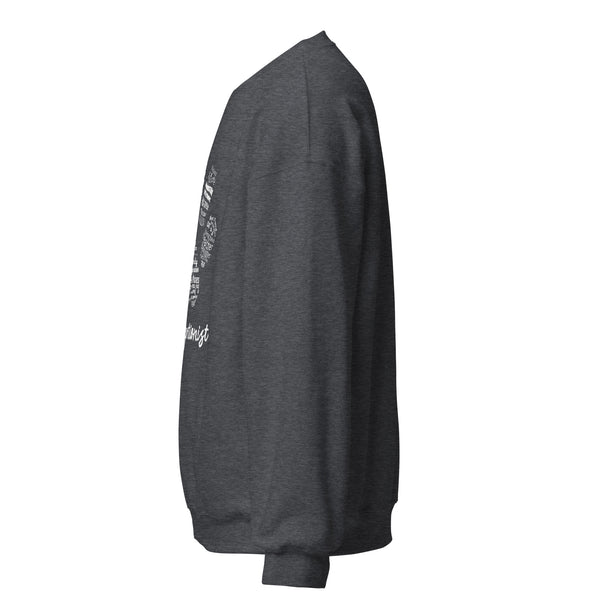Vet Receptionist Pawprint Unisex Crewneck Sweatshirt-I love Veterinary