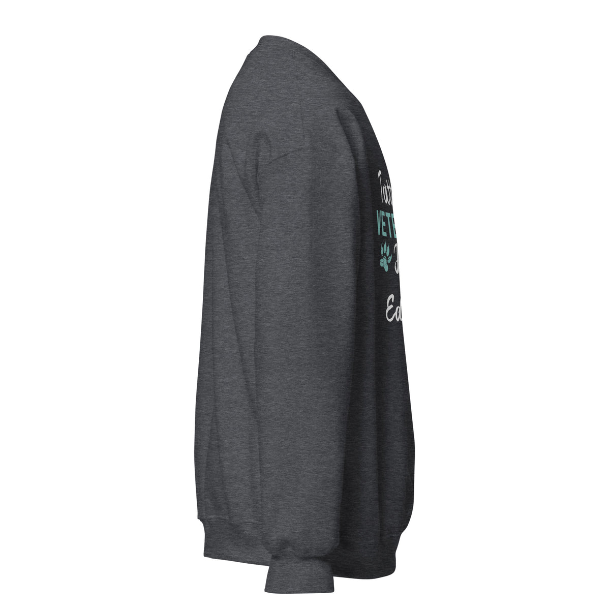 Veterinarian - Inked and Educated Unisex Crewneck Sweatshirt-I love Veterinary