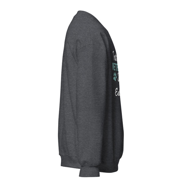 Veterinarian - Inked and Educated Unisex Crewneck Sweatshirt-I love Veterinary