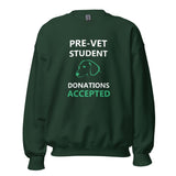 Pre - Vet Student Unisex Crewneck Sweatshirt-I love Veterinary