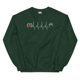 Animal Love Beat Unisex Crewneck Sweatshirt-I love Veterinary