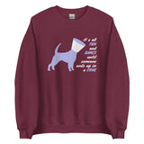 Until someone ends up in a cone Unisex Crewneck Sweatshirt-Unisex Crewneck Sweatshirt | Gildan 18000-I love Veterinary