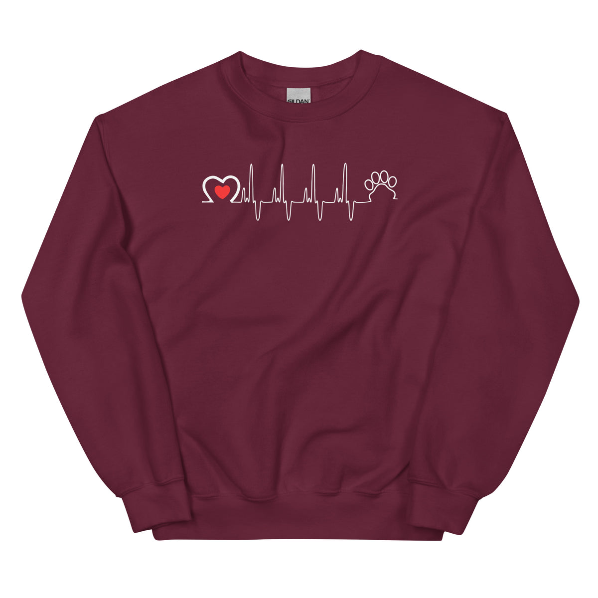 Animal Love Beat Unisex Crewneck Sweatshirt-I love Veterinary