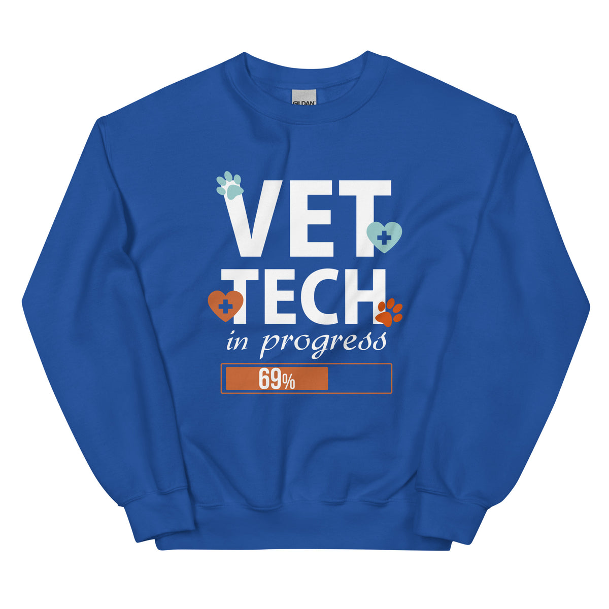 Vet Tech in Progress Unisex Crewneck Sweatshirt-I love Veterinary