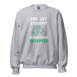 Pre - Vet Student Unisex Crewneck Sweatshirt-I love Veterinary