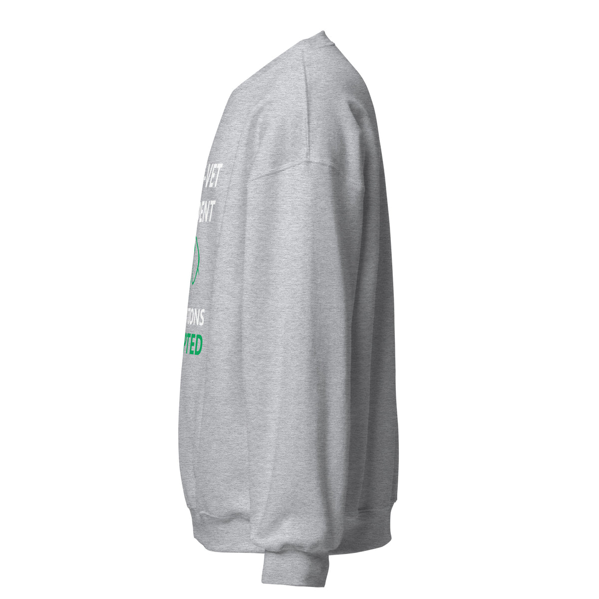 Pre - Vet Student Unisex Crewneck Sweatshirt-I love Veterinary