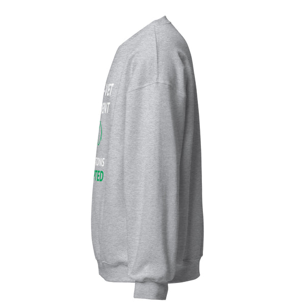 Pre - Vet Student Unisex Crewneck Sweatshirt-I love Veterinary