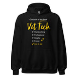 Checklist of the best Vet Tech Unisex Hoodie-Unisex Hoodie | Gildan 18500-I love Veterinary